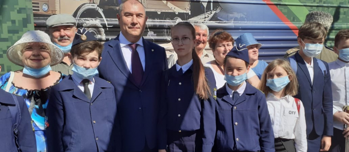 Поезд Победы в Уфе