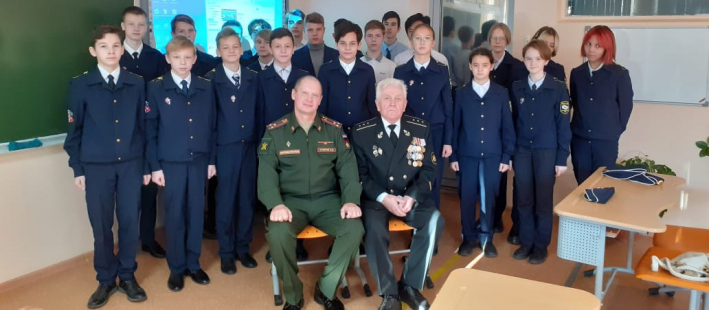 Встреча с полковником Военной академия ВПВО ВС РФ г. Смоленск