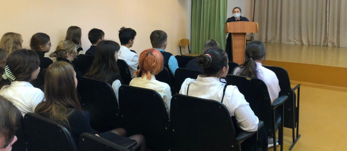 Мероприятие по правовому информированию и просвещению среди обучающихся 10-11-х классов