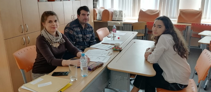 Обучающиеся  нашей школы сдали устную часть международного экзамена по немецкому языку DSD 1