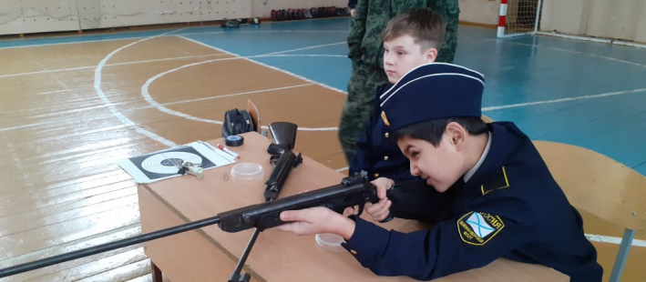 Соревнования по стрельбе среди кадетов 5-6-х классов