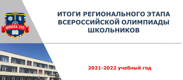 Результаты регионального этапа Всероссийской олимпиады школьников