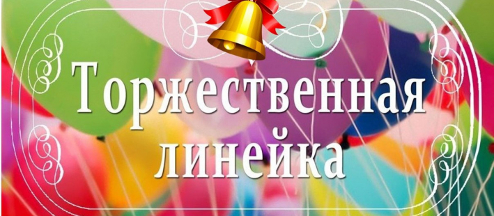 Проведение праздничной линейки 1 сентября, посвященной Дню знаний
