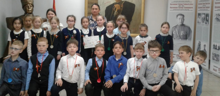 Интерактивная игра, посвященная Дню Победы