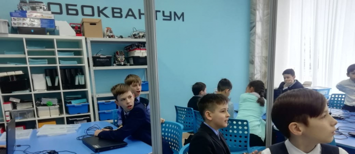 Посещение занятий в Кванториуме